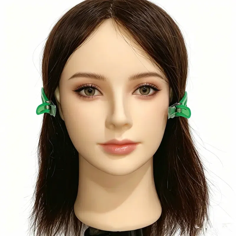 Premium Female Mannequin Head with Virgin Hair for Dyeing