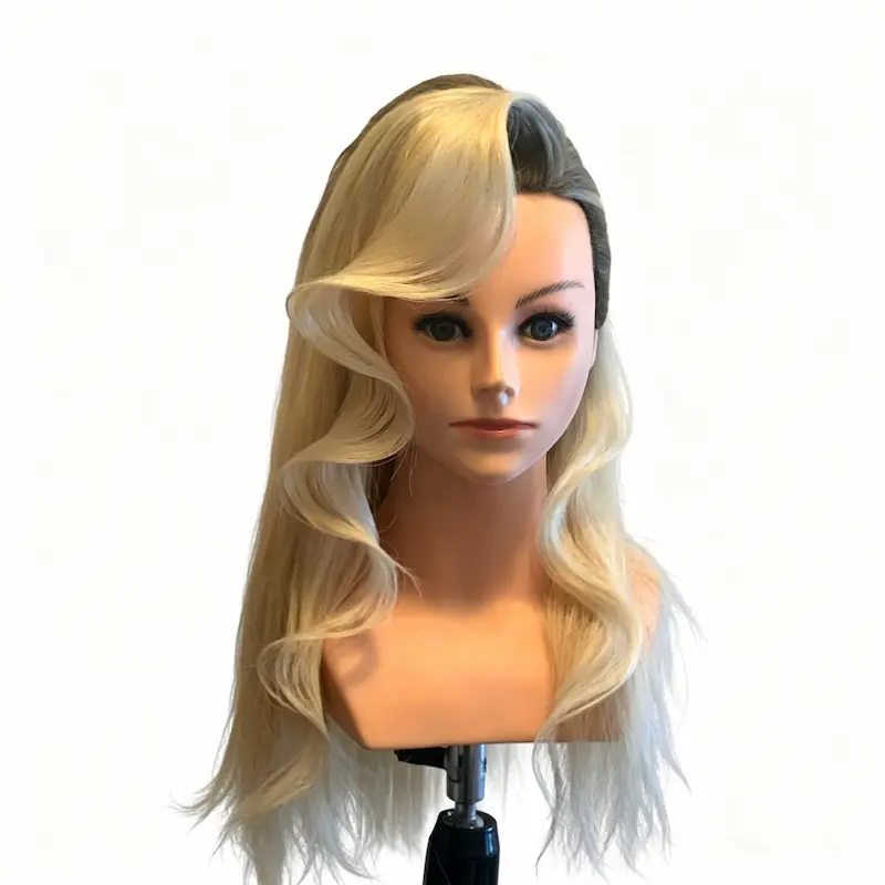 Realistic Female Mannequin Head Bust for Wig Display and Styling